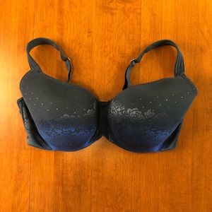 Navy full coverage soma bra 36 G